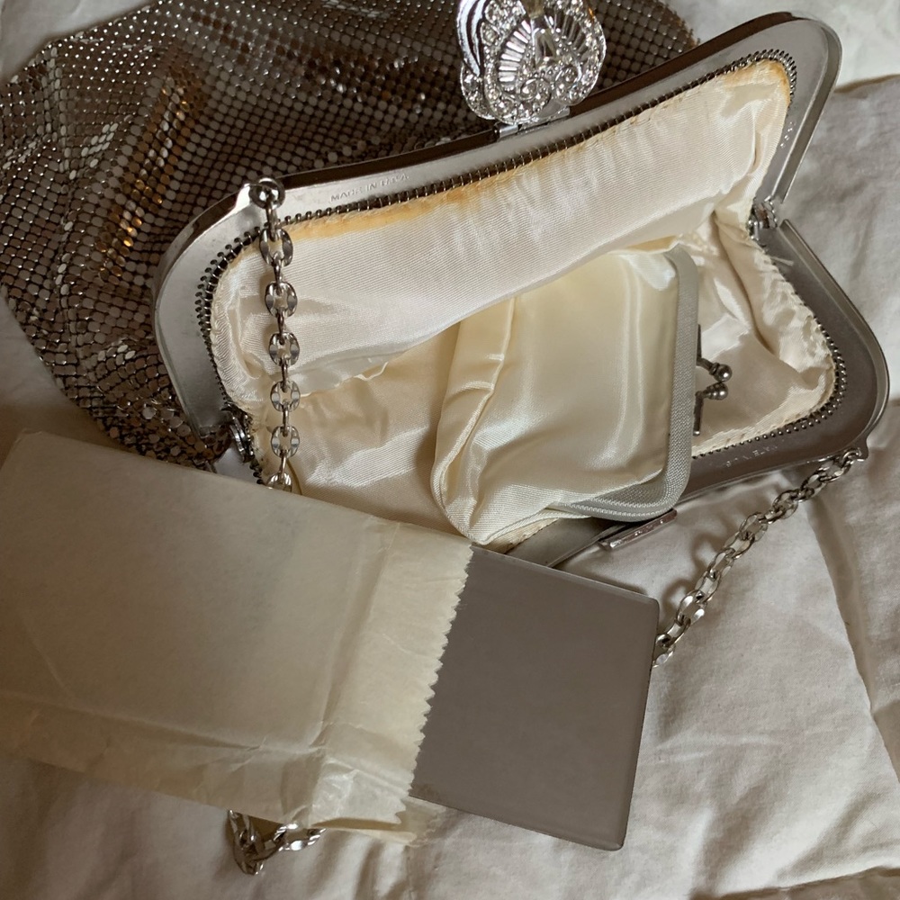 Vintage silver whiting & Davis mesh purse - Picture 3 of 8